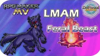 Let's Make A Monster ☻ Feral Beast √ RPG Maker MV Tutorial | RPGMMV | RMMV Tutorial