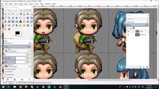 RPG Maker MV: How to add an animated talking sprite