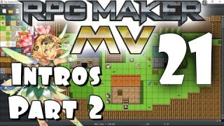 RPG Maker MV Tutorial #21 - Intro Custscenes PART 2