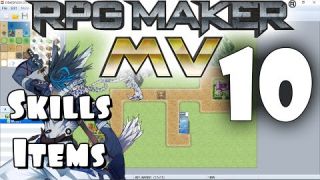 RPG Maker MV Tutorial #10 - Skills & Items!