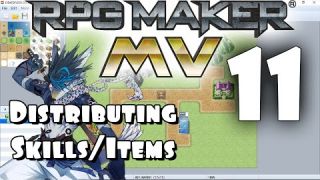 RPG Maker MV Tutorial #11 - Distributing Skills/Items in the Game!