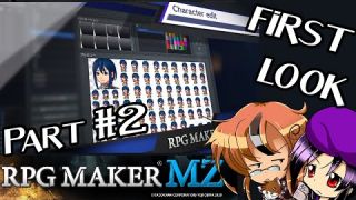 RPG MAKER MZ FIRST LOOK Part 2 (feat.SaliaNifo)