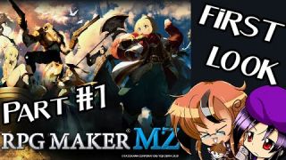RPG MAKER MZ FIRST LOOK Part 1 (feat.SaliaNifo)
