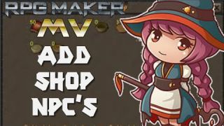 RPG Maker MV Tutorial: Add Shop NPC's!