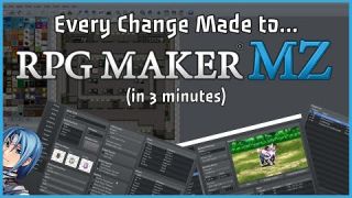 Every Change Made to RPG Maker MZ in 3 Minutes